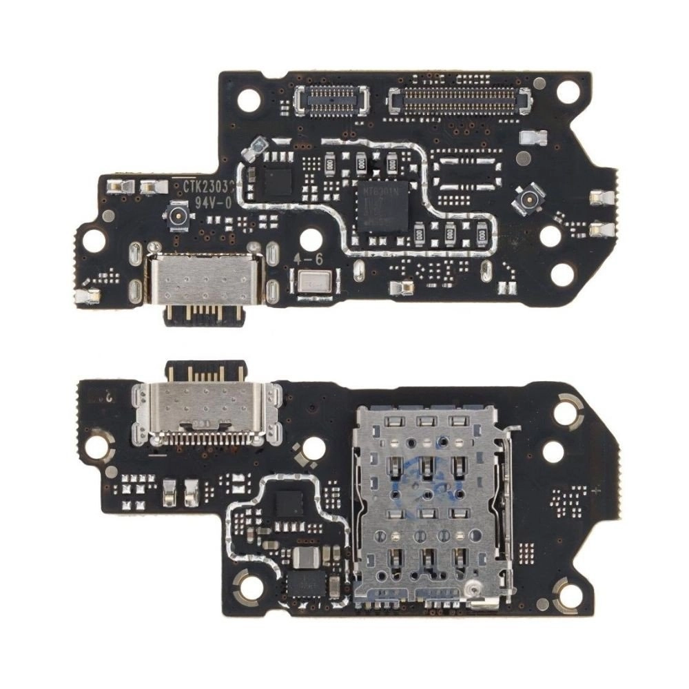 Charging Connector Flex PCB CC Board For Xiaomi Redmi Note 12 Pro Plus - Image 1