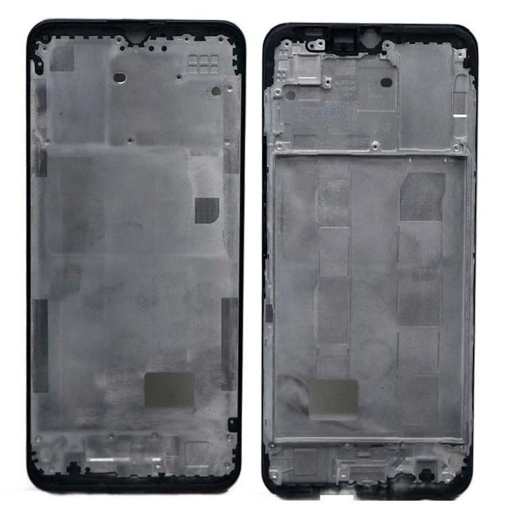 LCD Frame Middle Chassis for Vivo Y16 - Black - Image 1